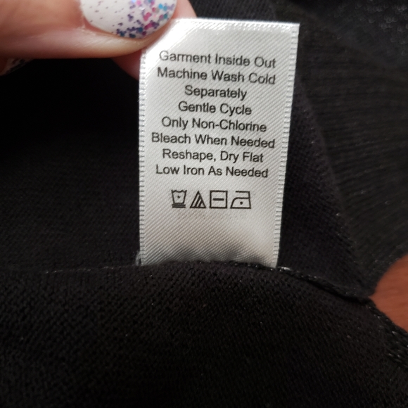 NWT Shimmery Black Coldwater Creek Sleeveless Top - Picture 7 of 8